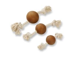 Wolters Pure Nature Spielball am Seil für Hunde 2