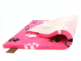 Original Vetbed Isobed SL pink mit Pfoten 100 x 75 cm 2