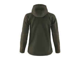 Fjällräven Övik Fleece Hoodie Damenjacke Deep Forest 2