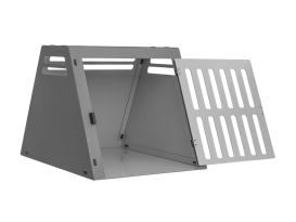 KS Bond Aluminium Hundetransportbox Grey Metallic 2