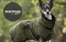 Warmup Cape Pro Hundemantel & Bademantel pine green 2