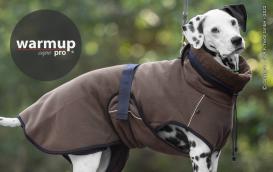 Warmup Cape Pro Hundemantel & Bademantel mocca 2