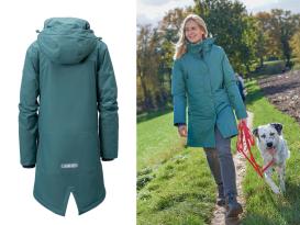 Owney Comoda Damen-Winterparka pine green 2