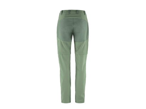 Fjällräven Abisko Midsummer Zip Off Damenhose Jade Green/Patina Green