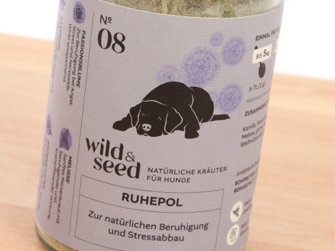 Wild & Seed Ruhepol Kräutermischung für Hunde