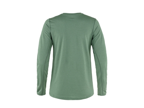 Fjällraven Abisko Day Hike Damen Longshirt Patina Green