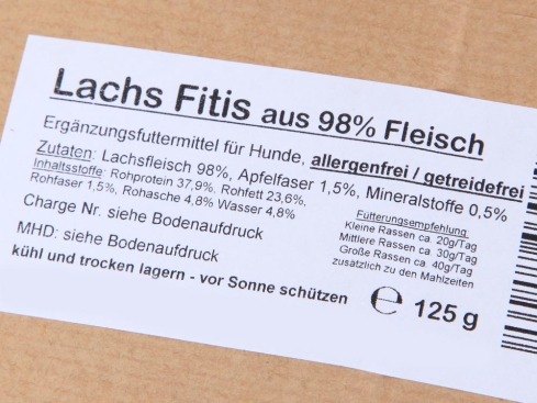 Keksdieb Lachs-Fitis für Hunde getreidefrei