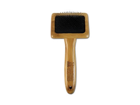 Bamboo Groom Zupfbürste für Hunde