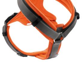 Hunter Hundegeschirr Maldon orange/grau 3