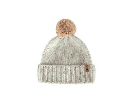 Fjällräven Övik Pom Hat Strickmütze aus Lammwolle chalk white 3