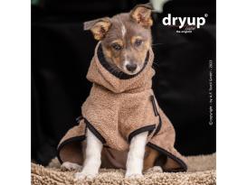 Dryup Cape Hundebademantel Mini coffee 3