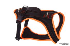 Grossenbacher Hundegeschirr FunRun Standard schwarz/orange 3