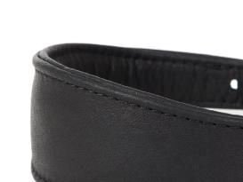 Windhunde Halsband Luxor Nappaleder schwarz 3