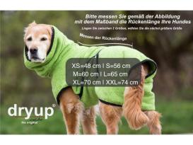 Dryup Cape Hundebademantel Mini clementine 3