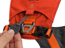 Ruffwear Hi & Light™ Hundegeschirr Sockeye Red 3