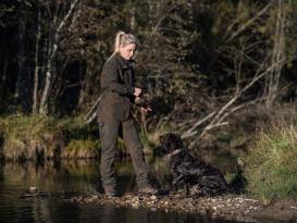 Deerhunter Lady Ann Hundesport Damenhose deep green/brown 3