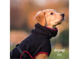 Dryup Cape Hundebademantel Mini schwarz 3