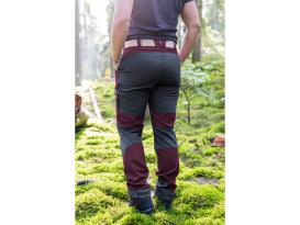 Pinewood® Caribou TC Damen Hose plum/anthrazit 3