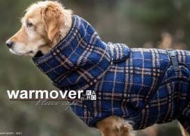 Warmover Karo Fleece Cape für Hunde 3