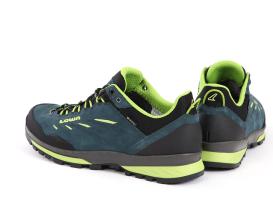 Lowa Delago GTX lo Herrenschuh petrol/limone 3