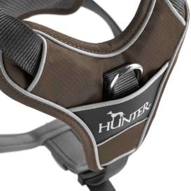 Hunter Hundegeschirr Divo braun/grau 3