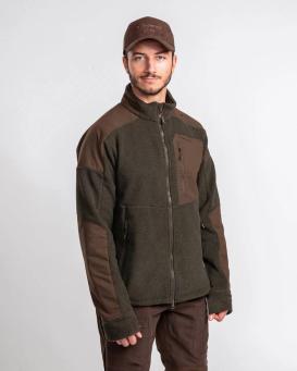 Pinewood Smaland Forest Fleecejacke Hunting Green 3