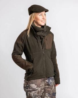 Pinewood Smaland Forest Damen Fleecejacke Hunting Green 3