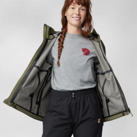 Fjällräven High Coast Regenjacke für Damen laurel green 4