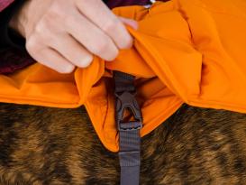 Ruffwear Quinzee™ Winter Hundejacke Campfire Orange 4