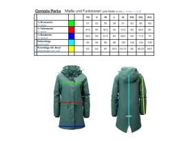 Owney Comoda Damen-Winterparka marine 4