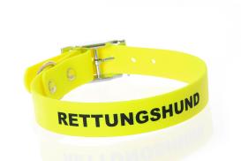 Captain’s  Biothane Hundehalsband neongelb 19mm breit 4