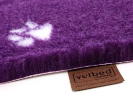 Original Vetbed Isobed SL purple Hearts, Paws & Bones 4