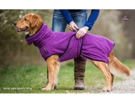 Dryup Cape Hundebademantel bilberry 4