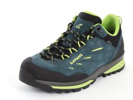 Lowa Delago GTX lo Herrenschuh petrol/limone 4