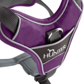 Hunter Hundegeschirr Divo violett/grau 4