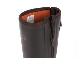 Gateway Moor Country side-zip Gummistiefel dark brown 4