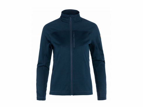 Fjällräven Abisko Lite Damen Fleecejacke dark navy