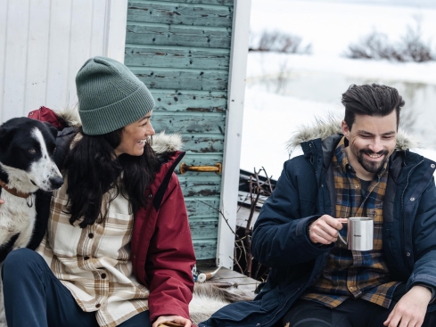 Fjällräven Directional Rib Beanie grey