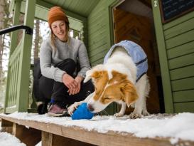 Ruffwear Gnawt-a-Cone™ befüllbares Hundespielzeug 5