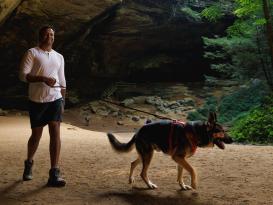 Ruffwear Front Range™ 3.0 Hundeleine Red Canyon 5