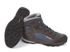 Lowa schmaler Damen-Trekkingschuh Tucana GTX schiefer/türkis 5