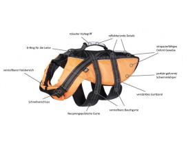 Rukka Pets Schwimmweste für Hunde Safty orange 5