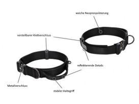 Rukka Pets Halsband mit Griff Mission schwarz 5