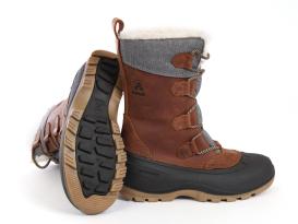 Kamik Damen-Winterstiefel Snowgem Cognac 5