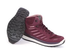 Lowa Axos GTX MID Damenschuh bordeaux/rose 5