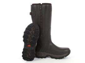 Gateway Moor Country side-zip Gummistiefel dark brown 5