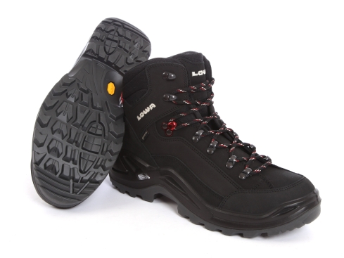 Lowa Renegade GTX® MID Herren schwarz/rubinrot