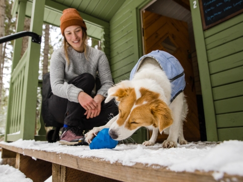 Ruffwear Gnawt-a-Cone™ befüllbares Hundespielzeug