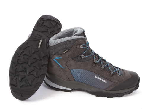 Lowa schmaler Damen-Trekkingschuh Tucana GTX schiefer/türkis