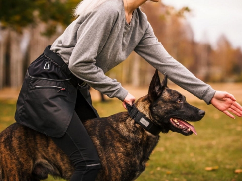 Rukka Pets Trainingsschürze schwarz